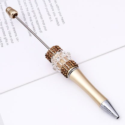 DIY diamond bead pen creative butterfly mesh yarn handmade sticker diamond bead pen, girl heart ballpoint pen spot wholesale