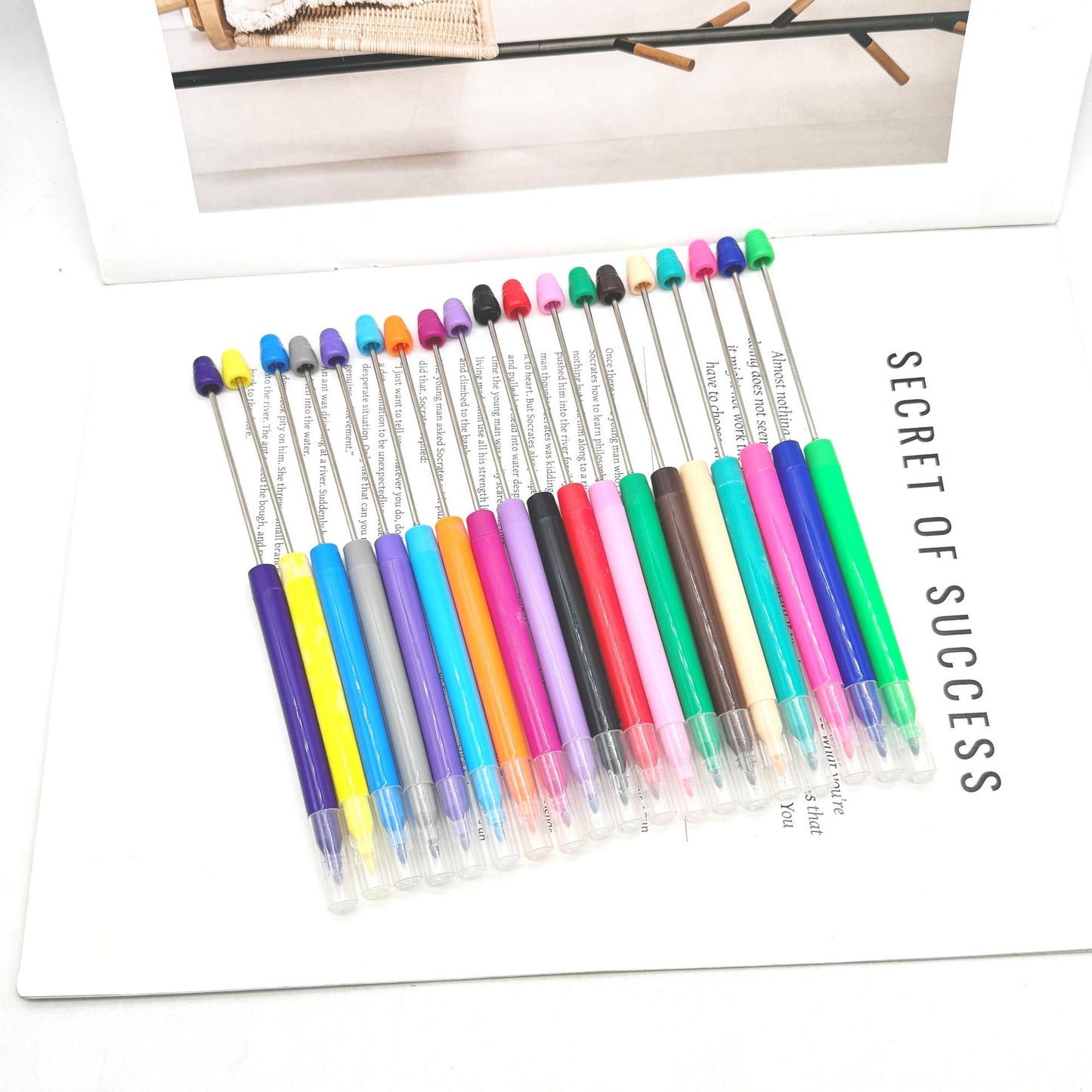 New multi-color watercolor pen, creative DIY beadable macaron color children's graffiti painting watercolor pen spot