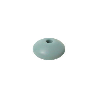 Spot Silicone Beads European and American Jewelry 12mm Small Beads DIY Necklace Beaded Oval Lentil Loose Beads Wholesale #101-137