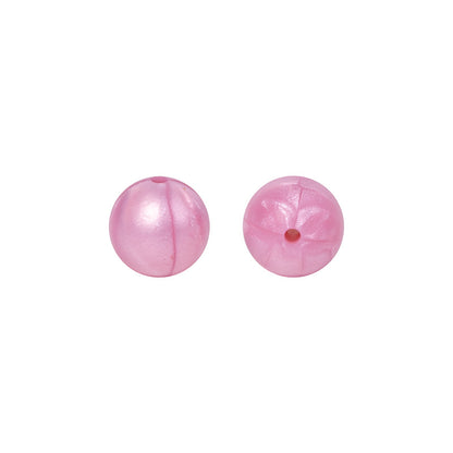 9 Mm Food Grade Silicone Beads Colored Round Loose Beads Handmade DIY Beaded Bracelet Pacifier Chain Accessories Spot Wholesale #51-98