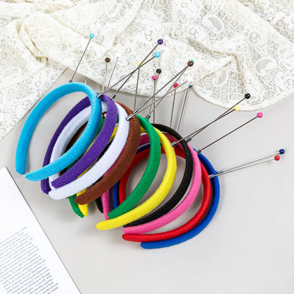 Cute Funny Headband DIY Hair Accessories Christmas Halloween Headband Accessories Holiday Accessories, Pulled Fabric Beaded Headband