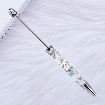 DIY design pen, inspirational encouragement praise cartoon character pattern printing bead pen Moe grain pen spot