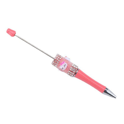 DIY turtle broken diamond bead pen Internet celebrity turtle dream turtle super cute turtle diamond pen bead round bead cute pen