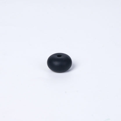 Spot 14mm Small Abacus Beads Food Grade Silicone Beads DIY Men's and Women's Jewelry Necklaces Oval Beads Wholesale #51-93