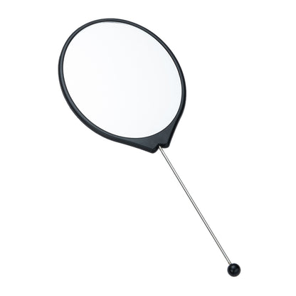 New DIY beaded oval mirror portable high definition mirror handheld mirror, carry makeup small mirror