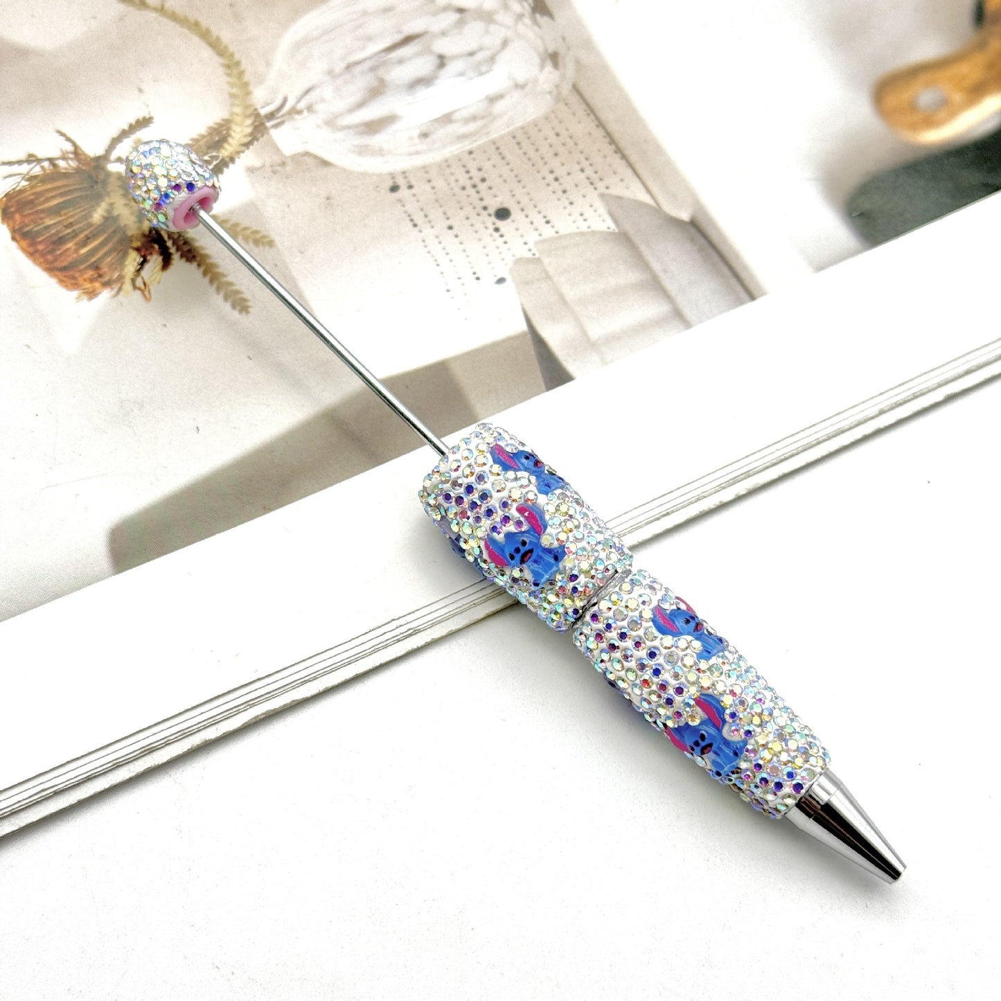DIY cartoon fantasy full diamond bead pen, cross-border explosion Halloween Kulomie kt cat heavy industry crystal diamond pen