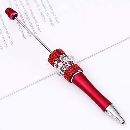 DIY diamond bead pen creative butterfly mesh yarn handmade sticker diamond bead pen, girl heart ballpoint pen spot wholesale