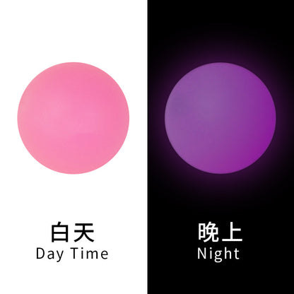 12mm Amazon Luminous Silicone Beads DIY Children's Jewelry Luminous Beads Beaded Bracelet Luminous Loose Beads Wholesale