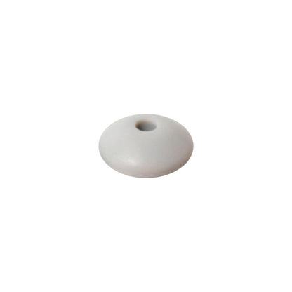 Spot Silicone Beads European and American Jewelry 12mm Small Beads DIY Necklace Beaded Oval Lentil Loose Beads Wholesale #101-137