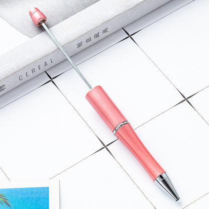 Bead pen, spot wholesale creative DIY plastic bead pen ballpoint pen printable plastic bead pen