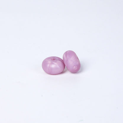 Spot 14mm Small Abacus Beads Food Grade Silicone Beads DIY Men's and Women's Jewelry Necklaces Oval Beads Wholesale #51-93