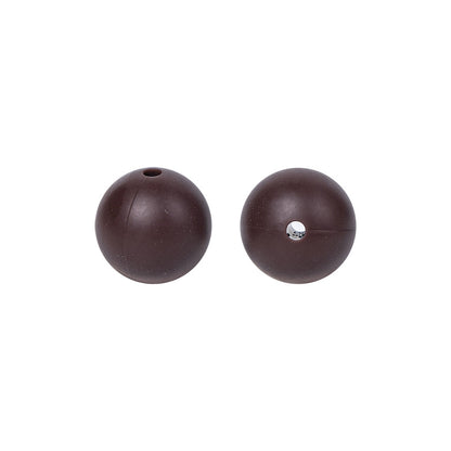 9 Mm Food Grade Silicone Beads Colored Round Loose Beads Handmade DIY Beaded Bracelet Pacifier Chain Accessories Spot Wholesale
