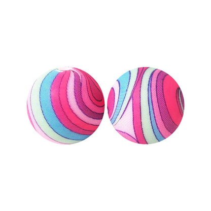 15mm Silicone Beads Water Transfer Beads DIY Jewelry Bead Pen Loose Beads Wholesale #201-250