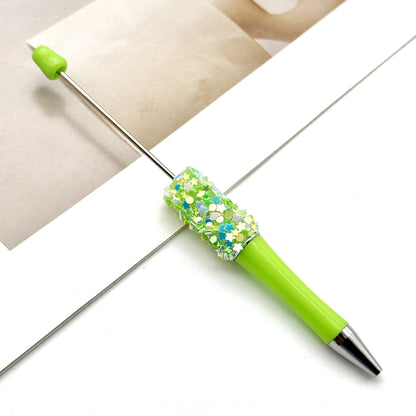 DIY Little Star Ball Pen, Shiny Sequin Star Ball Pen Handmade Patch Cute Ball Pen Spot