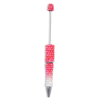 New full diamond bead pen high value gradual change resin diamond bead pen DIY creative hand paste drill bead pen