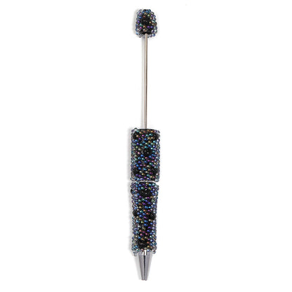 New Creative Love Bubble Bead Pen Light Luxury Fashion Full Diamond Bead Pen Cross-border Bubble Love Moe Pen