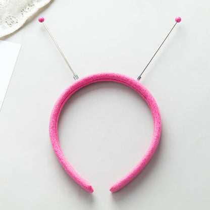 Cute Funny Headband DIY Hair Accessories Christmas Halloween Headband Accessories Holiday Accessories, Pulled Fabric Beaded Headband