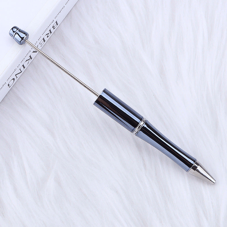 New UV electroplated bead pen multi-color spinning ballpoint pen business office gift pen cross-border hot-selling spot wholesale
