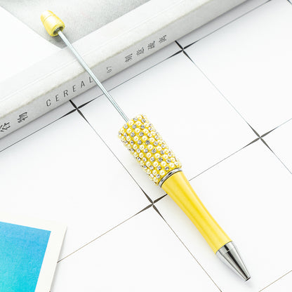 New diamond bead pen spot wholesale creative hand sticker diamond bead pen multi-color bag diamond ballpoint pen