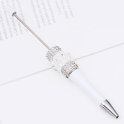 DIY diamond bead pen creative butterfly mesh yarn handmade sticker diamond bead pen, girl heart ballpoint pen spot wholesale