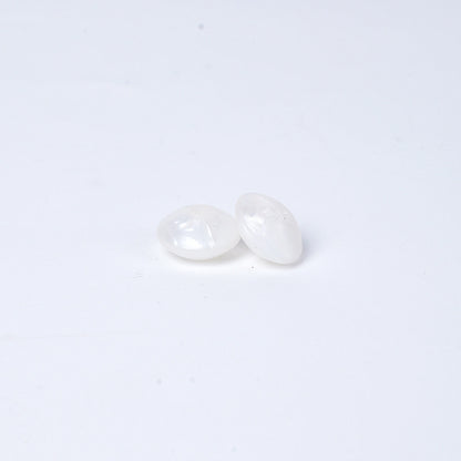 Spot Silicone Beads European and American Jewelry 12mm Small Beads DIY Necklace Beaded Oval Lentil Loose Beads Wholesale #51-100