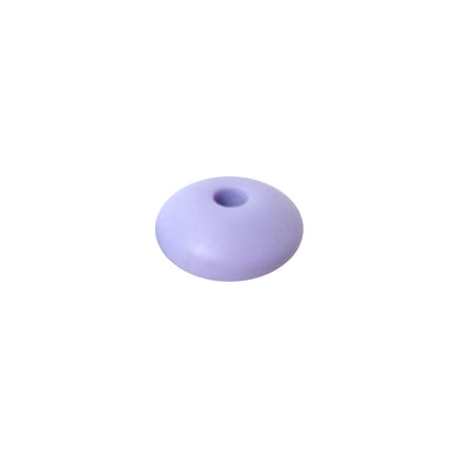 Spot Silicone Beads European and American Jewelry 12mm Small Beads DIY Necklace Beaded Oval Lentil Loose Beads Wholesale #101-137