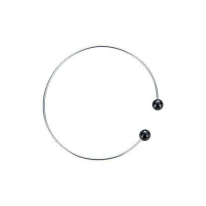 Cross-border DIY beaded bracelet handmade couple beaded bracelet bracelet C-type beveled open bracelet spot wholesale