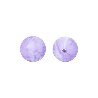 9 Mm Food Grade Silicone Beads Colored Round Loose Beads Handmade DIY Beaded Bracelet Pacifier Chain Accessories Spot Wholesale #51-98