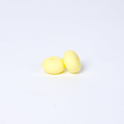 Spot 14mm Small Abacus Beads Food Grade Silicone Beads DIY Men's and Women's Jewelry Necklaces Oval Beads Wholesale #51-93