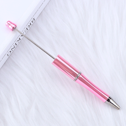 New UV electroplated bead pen multi-color spinning ballpoint pen business office gift pen cross-border hot-selling spot wholesale