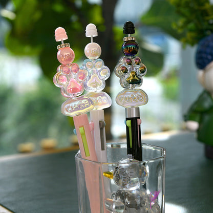 Chenxi Princess Dream Ball Pen 4-Color Press Ballpoint Pen Creative High-value Girl Heart Hand Account Painting Pen