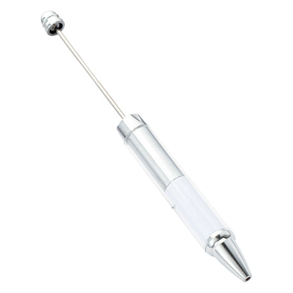 Creative DIY roll paper bead pen new inner rod insert paper roll paper plastic beaded ballpoint pen advertising gift pen
