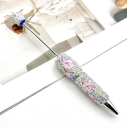 DIY cartoon fantasy full diamond bead pen, cross-border explosion Halloween Kulomie kt cat heavy industry crystal diamond pen