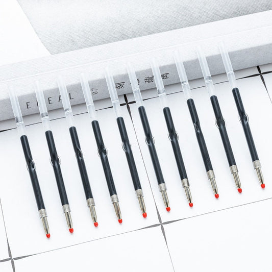 Blue Black 0.5MM Ink Refills for Beadable Plastic Pens Gel Pens, 60MM, Please Read the Description